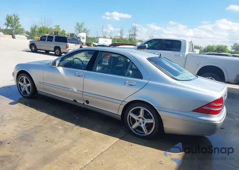 2002 Mercedes-Benz S 500 from USA, damaged, VIN WDBNG75J52A239423